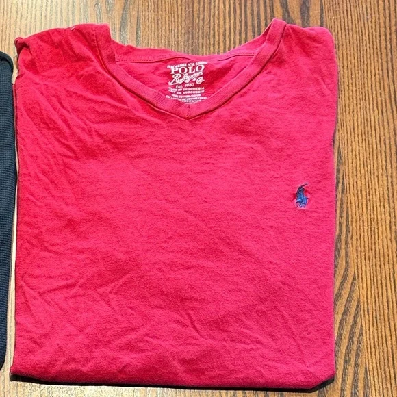 Polo by Ralph Lauren Red Short Sleeve Tee - Picture 3 of 3
